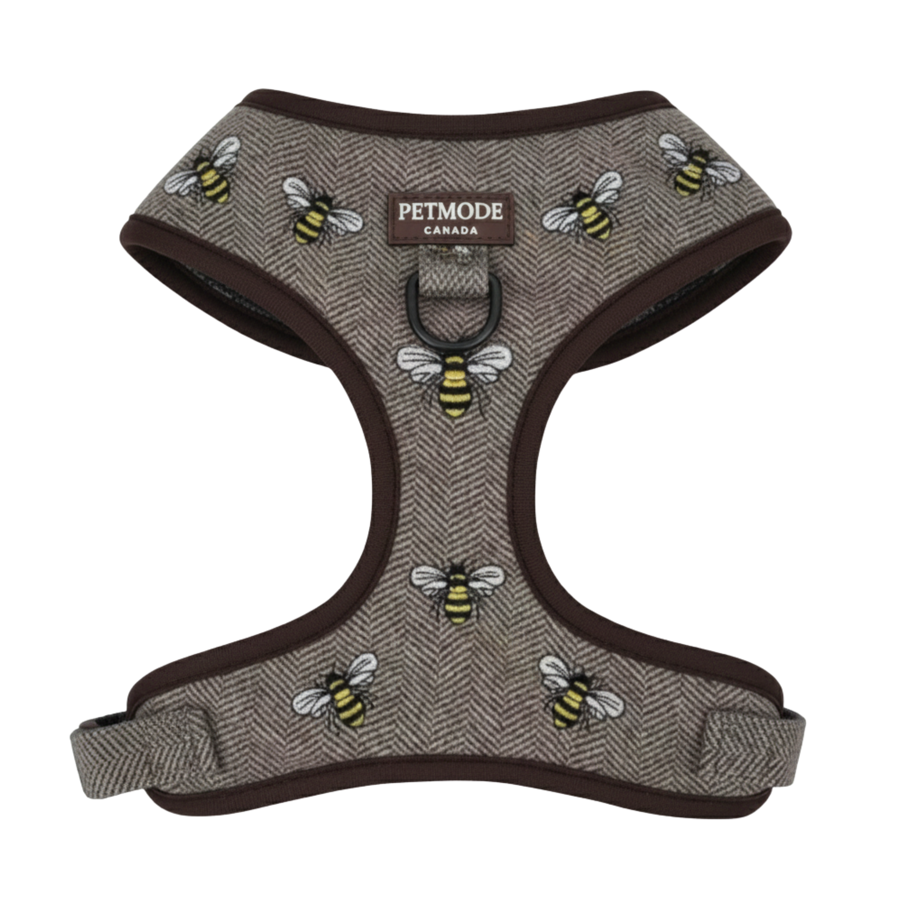 Herringbone Bees Adjustable Neck Harness