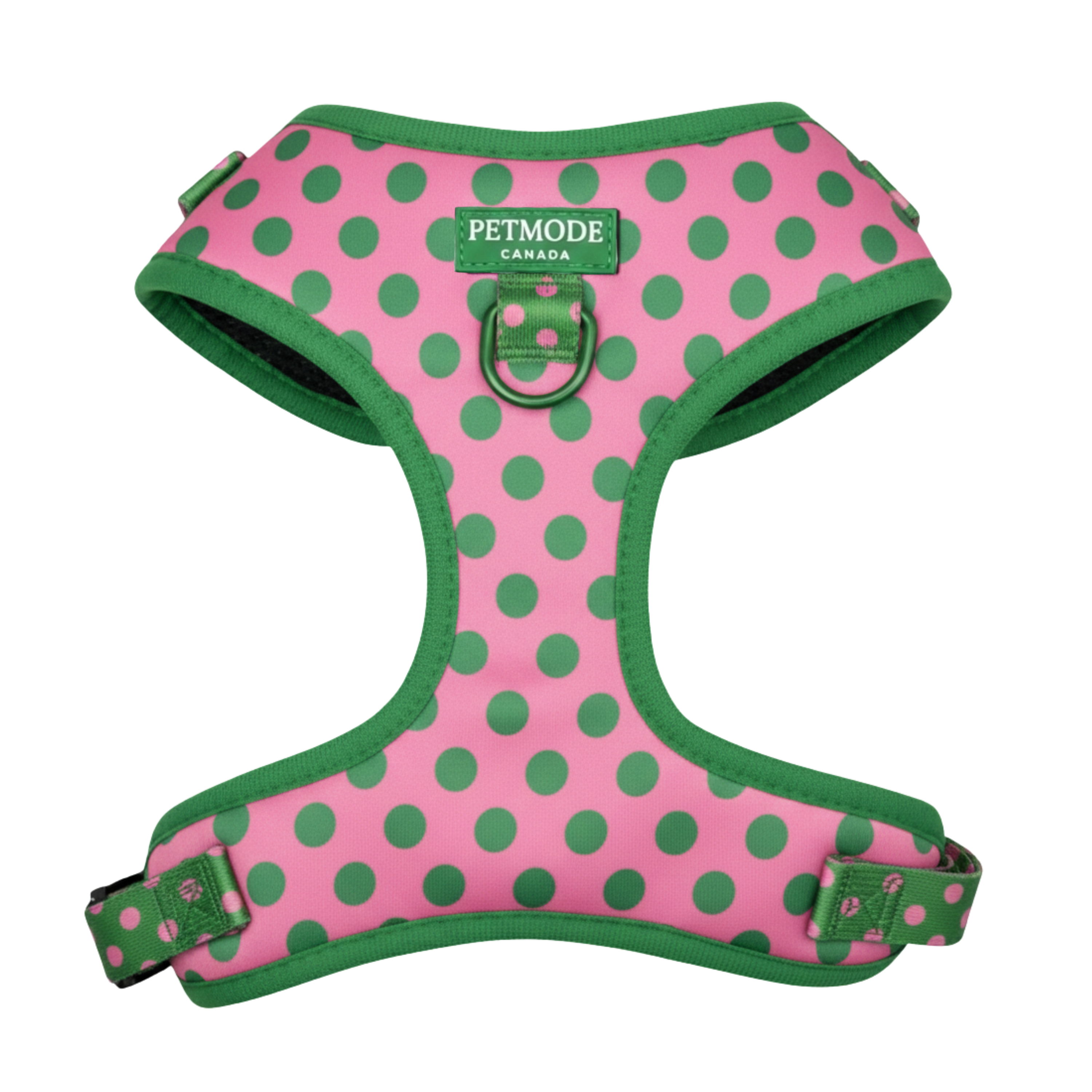 Watermelon Polka Dot Adjustable Neck Harness