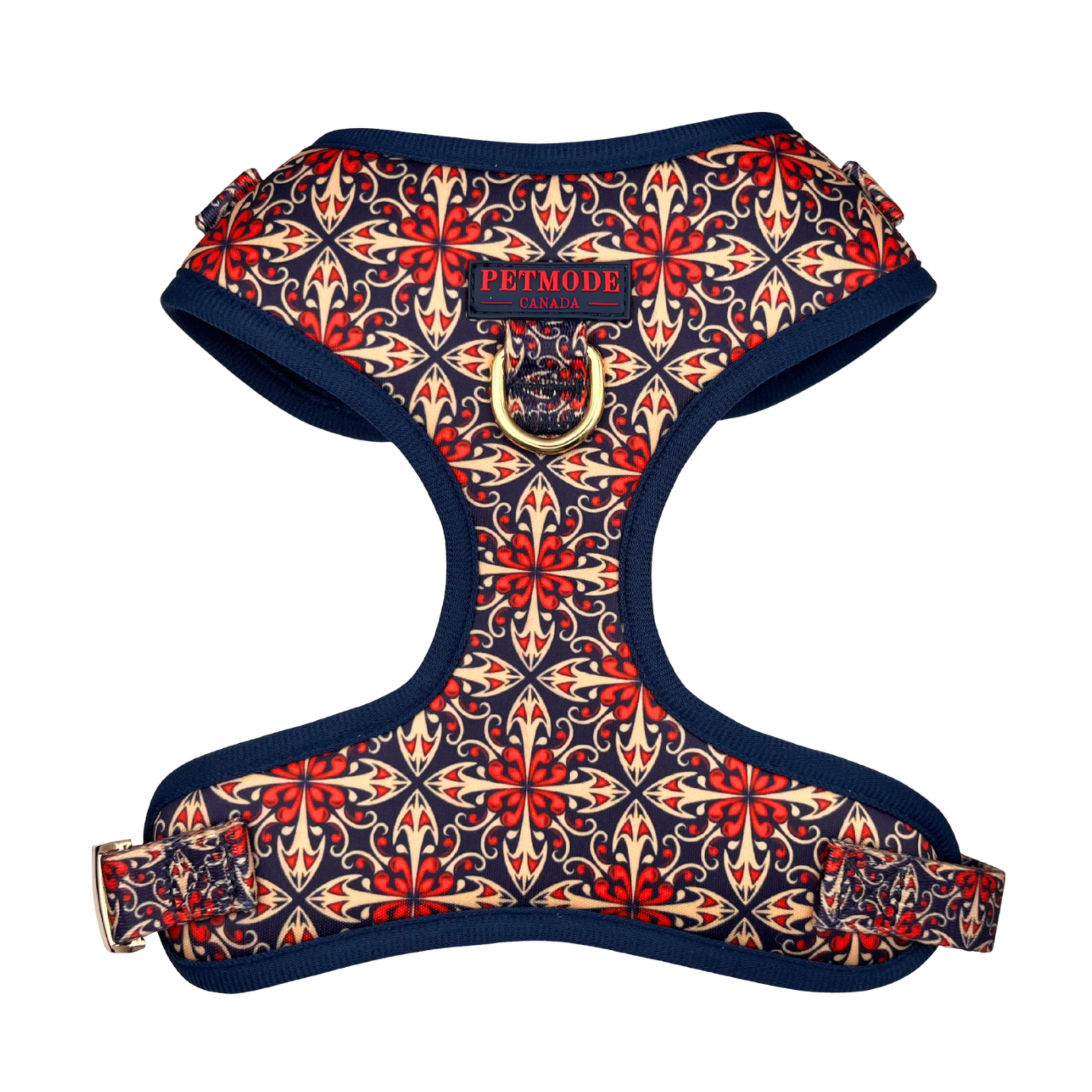 Crimson Bloom Adjustable Neck Harness